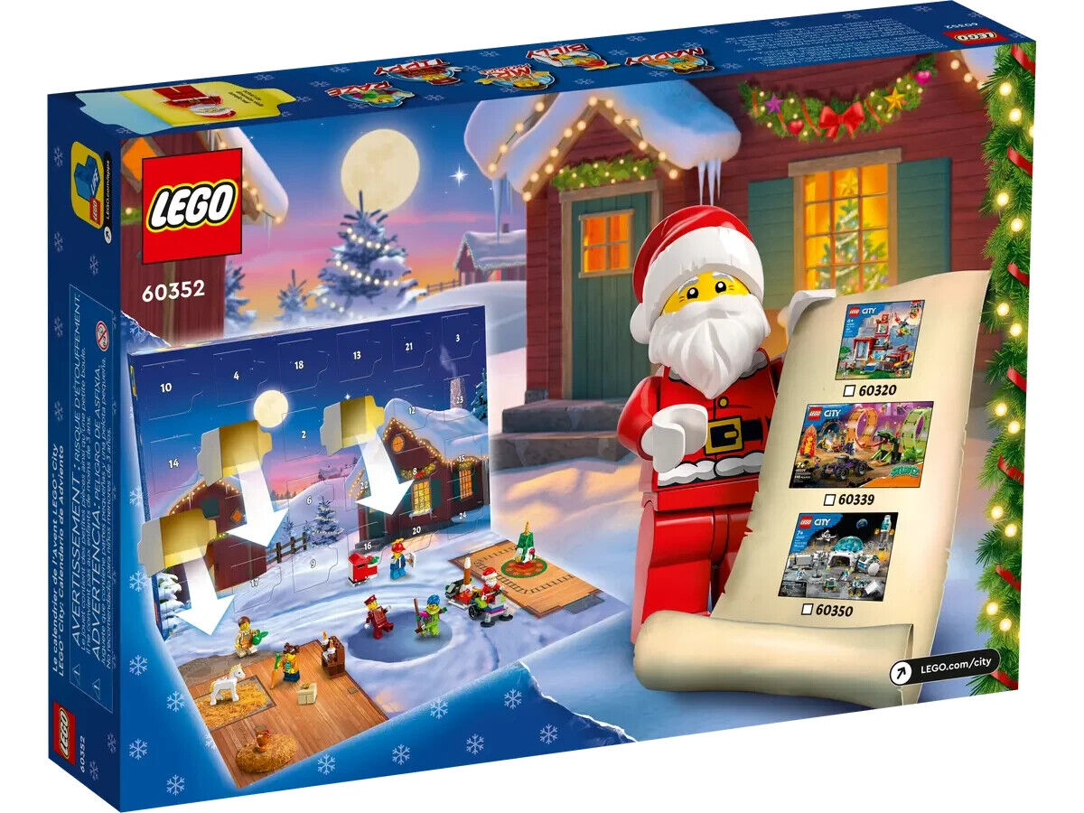 Lego 60352 City Advent Calendar Gallery Image 1