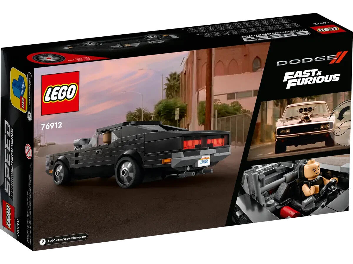 76912 LEGO Speed Champions Fast & Furious 1970 Dodge Charger R/T thumbnail image Gallery Image 1