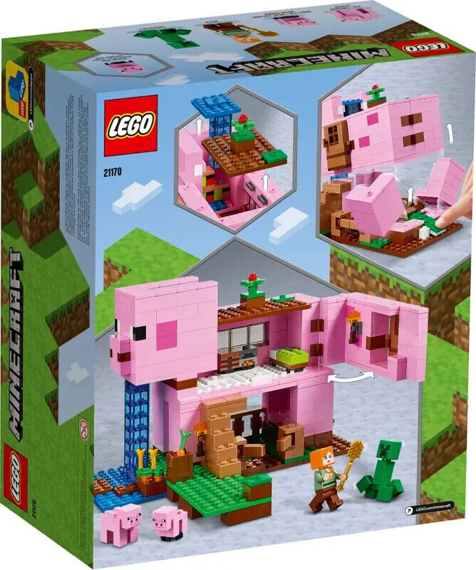 LEGO Minecraft 21170 pig house Gallery Image 1